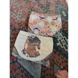 Set of 2 Halloween Candy Totes - Collapsible